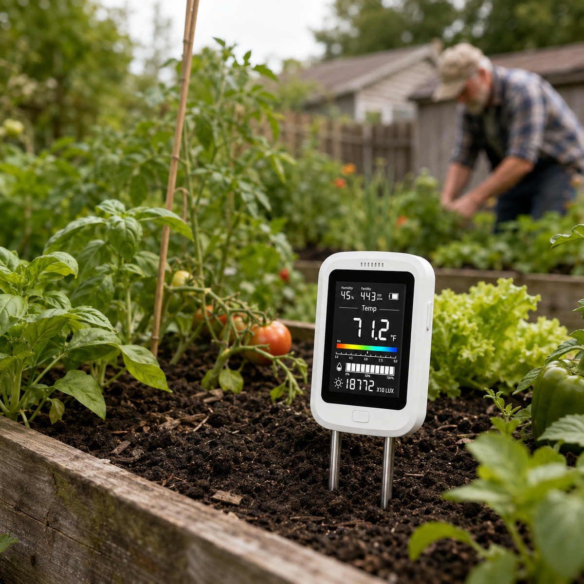6 in 1 Soil Moisture Meter