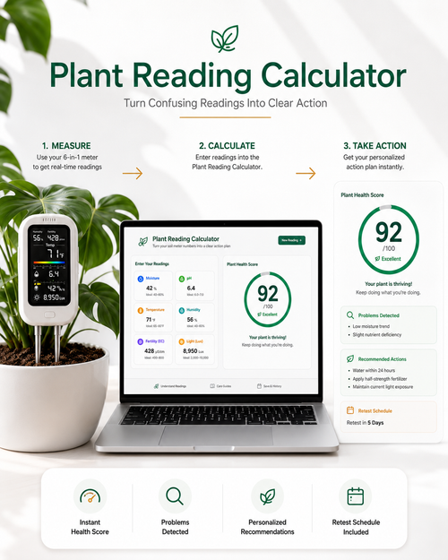 Plant Reading Calculator