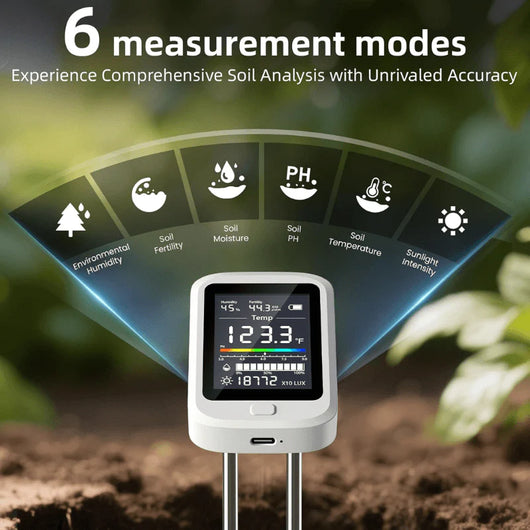 6 in 1 Soil Moisture Meter