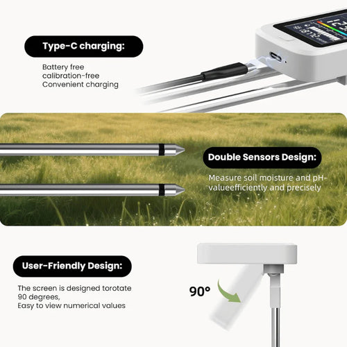 6 in 1 Soil Moisture Meter