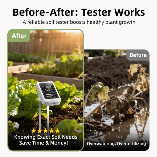 6 in 1 Soil Moisture Meter