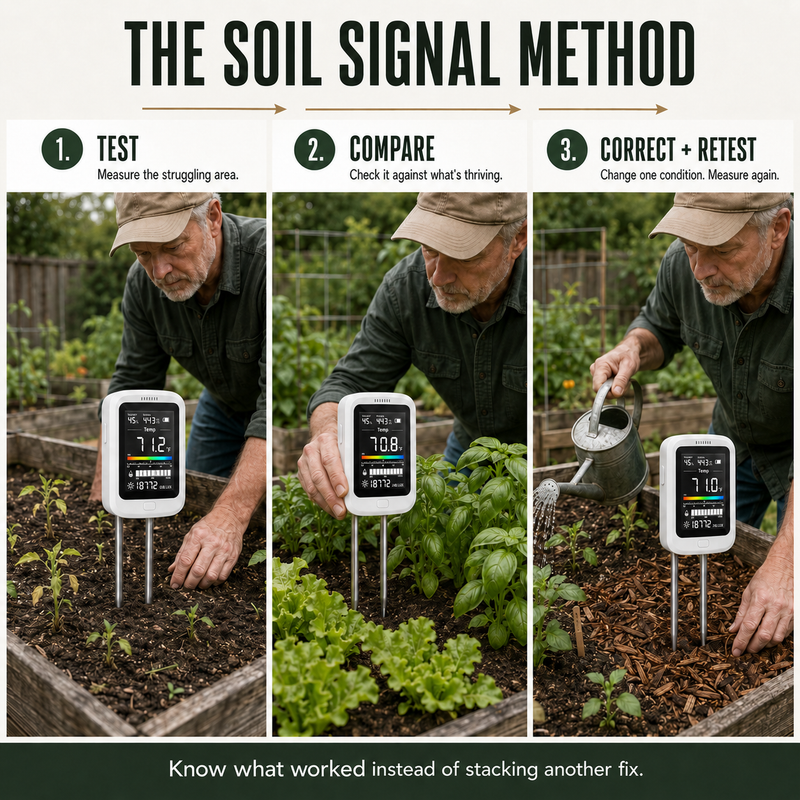 6 in 1 Soil Moisture Meter
